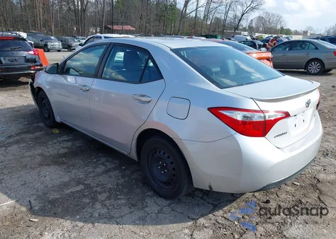 2015 Toyota Corolla S from USA, damaged, VIN 5YFBURHE8FP264597